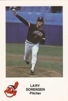 1982 Cleveland Indians #NNO Lary Sorensen Front