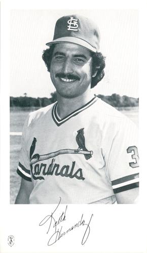 1981 St. Louis Cardinals Photocards #NNO Keith Hernandez Front