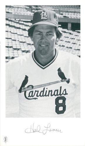 1981 St. Louis Cardinals Photocards #NNO Hal Lanier Front