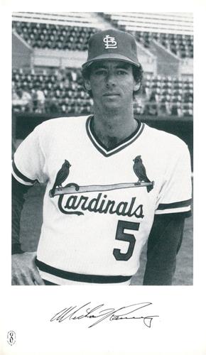 1981 St. Louis Cardinals Photocards #NNO Mike Ramsey Front
