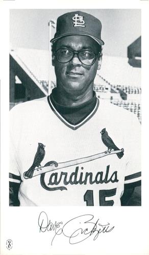 1981 St. Louis Cardinals Photocards #NNO Dave Ricketts Front