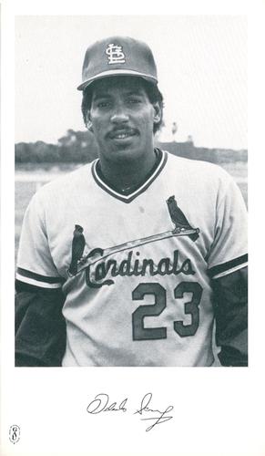 1981 St. Louis Cardinals Photocards #NNO Orlando Sanchez Front