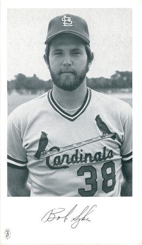 1981 St. Louis Cardinals Photocards #NNO Bob Sykes Front