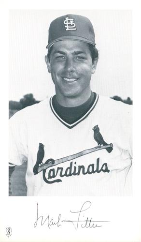 1982 St. Louis Cardinals Photocards #NNO Mark Littell Front