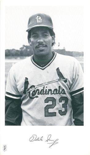 1982 St. Louis Cardinals Photocards #NNO Orlando Sanchez Front