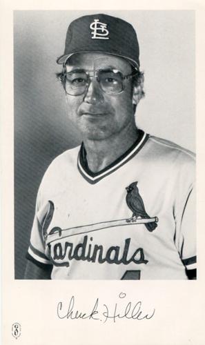 1983 St. Louis Cardinals Photocards #NNO Chuck Hiller Front