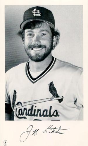 1983 St. Louis Cardinals Photocards #NNO Jeff Lahti Front