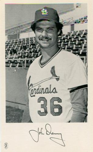 1979 St. Louis Cardinals Photocards #NNO John Denny Front
