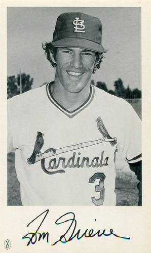1979 St. Louis Cardinals Photocards #NNO Tom Grieve Front