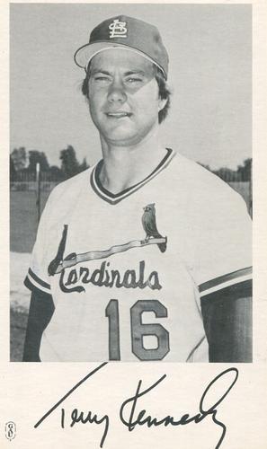 1979 St. Louis Cardinals Photocards #NNO Terry Kennedy Front