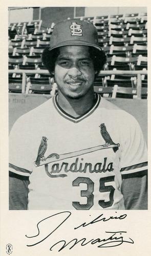 1979 St. Louis Cardinals Photocards #NNO Silvio Martinez Front