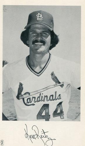 1979 St. Louis Cardinals Photocards #NNO Ken Reitz Front