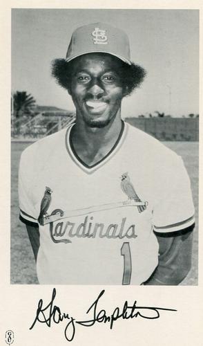 1979 St. Louis Cardinals Photocards #NNO Garry Templeton Front