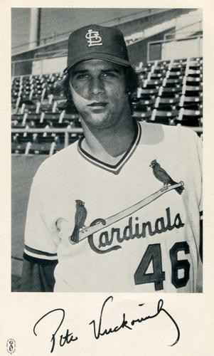1979 St. Louis Cardinals Photocards #NNO Pete Vuckovich Front