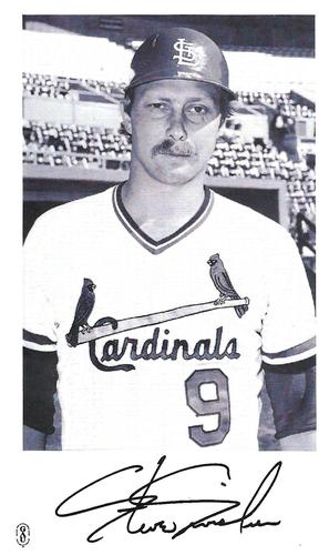 1979 St. Louis Cardinals Photocards #NNO Steve Swisher Front