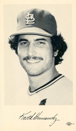 1978 St. Louis Cardinals Photocards #NNO Keith Hernandez Front