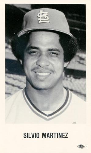 1978 St. Louis Cardinals Photocards #NNO Silvio Martinez Front