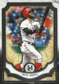 2018 Topps Museum Collection #1 Bryce Harper Front