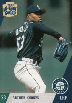2002 Seattle Mariners Knothole Gang #21 Arthur Rhodes Front