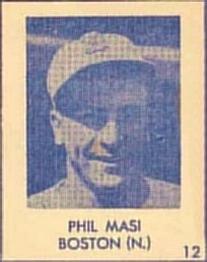 1948 Blue Tint (R346) #12 Phil Masi Front