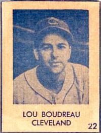 1948 Blue Tint (R346) #22 Lou Boudreau Front