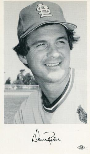 1977 St. Louis Cardinals Photocards #NNO Dave Rader Front