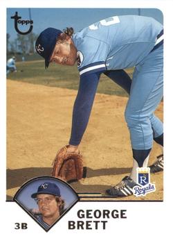 2003 Topps Retired Signature Edition #20 George Brett Front