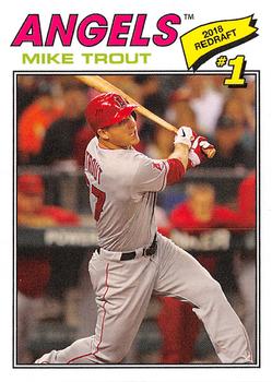 2018 Topps Throwback Thursday #97 Mike Trout Front