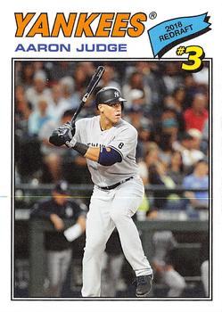 2018 Topps Throwback Thursday #99 Aaron Judge Front