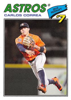 2018 Topps Throwback Thursday #103 Carlos Correa Front