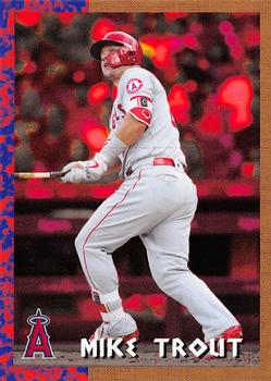 2018 Topps Throwback Thursday #112 Mike Trout Front