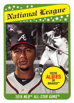 2018 Topps Throwback Thursday #134 Ozzie Albies Front