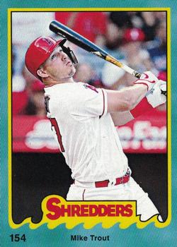 2018 Topps Throwback Thursday #154 Mike Trout Front