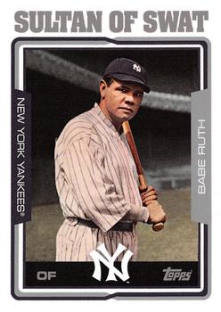 2018 Topps Throwback Thursday #166 Babe Ruth Front