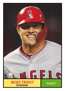 2018 Topps Throwback Thursday #185 Mike Trout Front