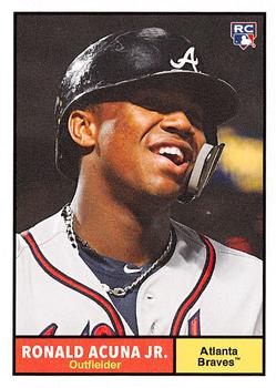 2018 Topps Throwback Thursday #187 Ronald Acuna Jr. Front