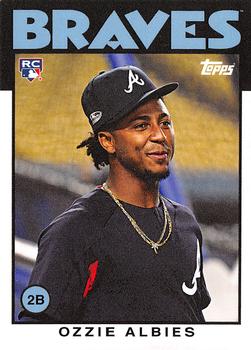 2018 Topps Throwback Thursday #203 Ozzie Albies Front