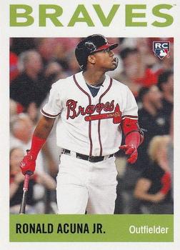 2018 Topps Throwback Thursday #209 Ronald Acuna Jr. Front