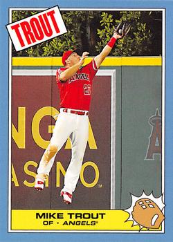 2018 Topps Throwback Thursday #244 Mike Trout Front