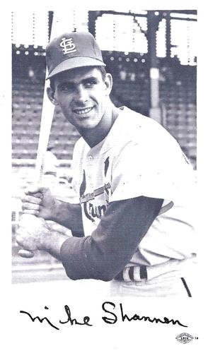 1967 St. Louis Cardinals Photocards #NNO Mike Shannon Front