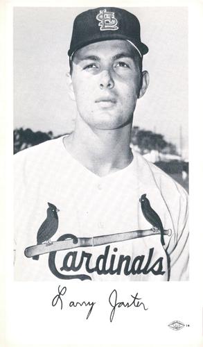1966 St. Louis Cardinals Photocards #NNO Larry Jaster Front