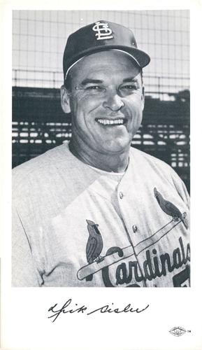 1966 St. Louis Cardinals Photocards #NNO Dick Sisler Front