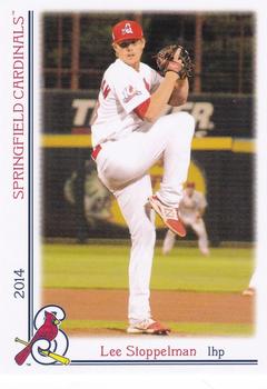 2014 Grandstand Springfield Cardinals #NNO Lee Stoppelman Front