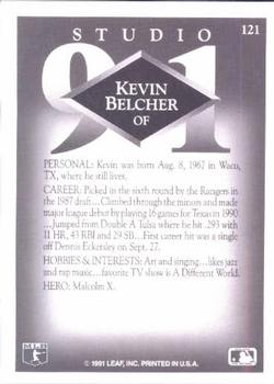 1991 Studio #121 Kevin Belcher Back