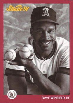 1991 Studio #30 Dave Winfield Front