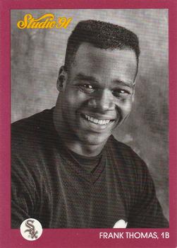 1991 Studio #40 Frank Thomas Front