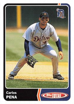 2003 Topps Total #7 Carlos Pena Front