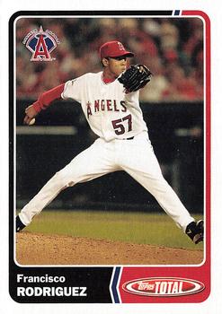 2003 Topps Total #10 Francisco Rodriguez Front