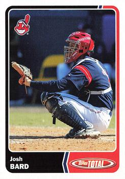 2003 Topps Total #23 Josh Bard Front