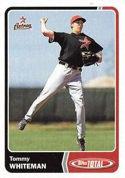 2003 Topps Total #25 Tommy Whiteman Front